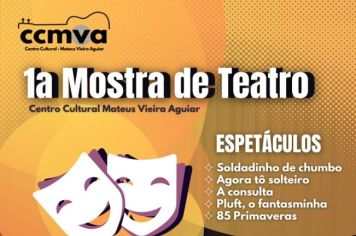 Itapetininga promove 1ª Mostra de Teatro nesta sexta, dia 10, com espetáculos para todos os públicos