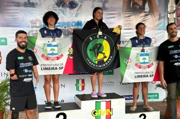 Foto - Ouro, prata e bronze são conquistas dos atletas de Natação que representaram Itapetininga no 10º Campeonato Guilherme Guido
