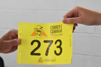 Validação Presencial para a 4ª Etapa do Correr e Caminhar será neste no sábado, dia 10
