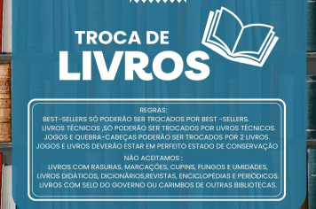 Biblioteca do Paço Municipal promove nova edição da “Troca de Livros” em Itapetininga
