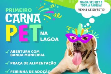 Itapetininga promove o 1º Carna Pet na Lagoa no Parque Ecológico Regina Freire, no domingo, dia 19
