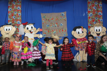 Arraiá da EMEI Prof.ª Zenith Galvão Terra reúne famílias em clima de festa