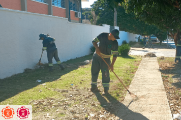 Equipes de limpeza e manutenção da Prefeitura de Itapetininga trabalham na área urbana e rural