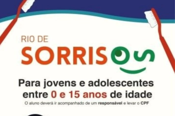 Projeto “Rio de Sorrisos” da Faculdade de Odontologia da Unicamp de Piracicaba estará em Itapetininga nos dias 6 e 7 de dezembro, sábado e domingo