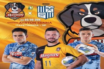 Magnus enfrenta Super Bh no retorno do craque Falcão