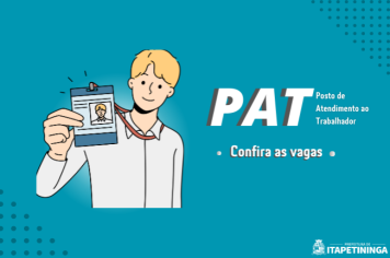 Vagas do PAT Itapetininga 11 de abril
