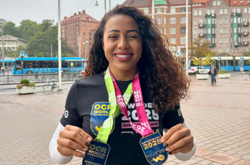 Da Suécia, atleta de Itapetininga relata a experiência em participar do Mundial de Corrida de Obstáculos