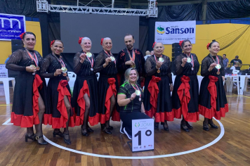 Grupo de Coreografia da Melhor Idade de Itapetininga é o vencedor no JOMI em Cerquilho