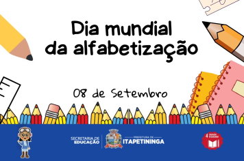 Dia Mundial da Alfabetização