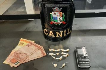GCM de Itapetininga prende suspeito de tráfico de drogas na área central