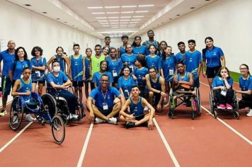 Paratletas e técnica de Itapetininga participam do Camping Escolar Paralímpico Brasileiro, em São Paulo