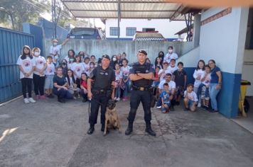 Guarda Civil Municipal recebe Projeto Samuzinho de Sarapuí para palestra em Itapetininga