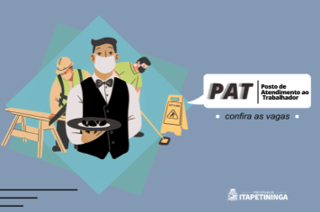 Vagas do PAT Itapetininga 13 de abril