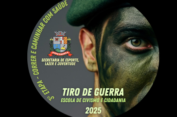 3ª Etapa do “Correr e Caminhar com Saúde” será no dia 24 de agosto com largada em frente ao Tiro de Guerra de Itapetininga