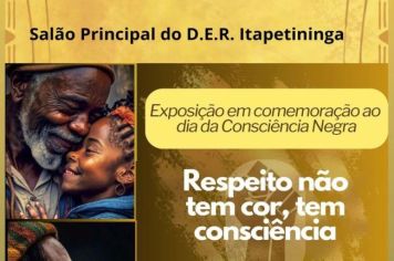  Exposição em Itapetininga é realizada em comemoração ao Dia da Consciência Negra