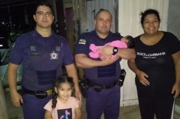 Guarda Civil Municipal de Itapetininga salva criança que engasgou com leite materno na Vila Mazzei