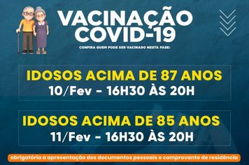 Prefeitura de Itapetininga divulga novos grupos para vacinação contra Covid-19