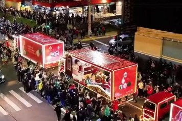 Caravana de Natal da Coca-Cola passará por Itapetininga em duas datas