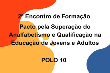 Pacto EJA fortalece capacitação de formadores em encontro com 12 municípios