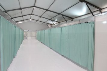 Instalados mobiliários no Hospital de Campanha de Itapetininga