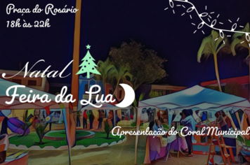 Feira da Lua Especial de Natal será nesta quarta-feira (04)