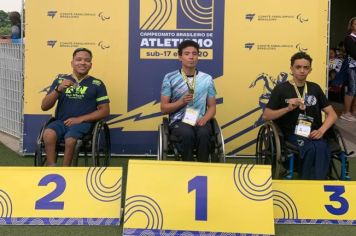 Atletas de Itapetininga se destacam no Campeonato Paralímpico Brasileiro