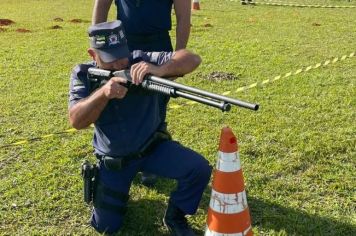 GCM de Itapetininga participa de treinamento em Boituva com novo armamento