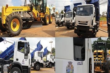 Prefeitura adquiri novos caminhões