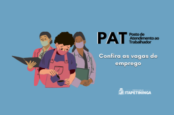 Vagas do PAT Itapetininga 04 de maio