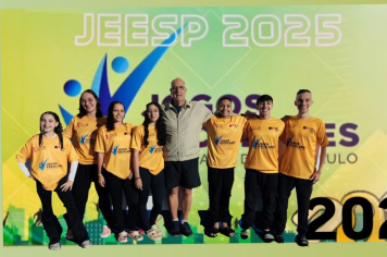 Atletas da Natação de Itapetininga participam de provas nos Jogos Escolares em Santo André