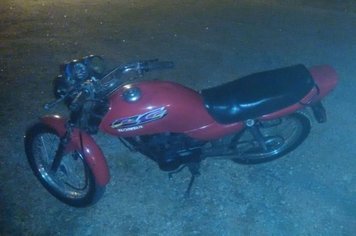 Guarda Civil Municipal recupera moto furtada
