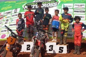 Pilotos mirins itapetininganos são destaques na Copa São Rafael e Campeonato Paranaense de Motocross