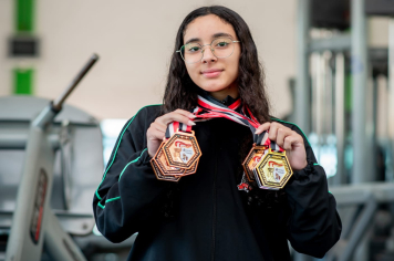 “Sonhar com o Regional, com o Estadual e com o Nacional. Sonhe que você consegue”, destaca a atleta de Itapetininga, Gabrielly Cardena
