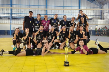Voleibol Feminino de Itapetininga na categoria Infantil é Campeão pela Liga de Boituva de Voleibol