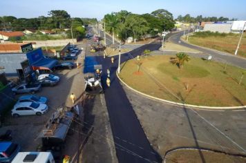 Obras de recapeamento na avenida João Olímpio de Oliveira pedem atenção dos motoristas