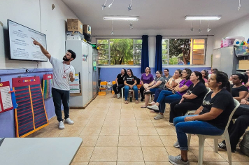 EMEI “Srª Norma Suardi Aguiar” realiza Formação Continuada em parceria com o Ceprevi