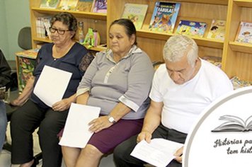 Projeto da Cultura reúne 3ª idade na Biblioteca