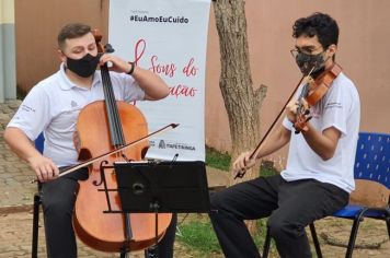 Unidades de Saúde recebem apresentação do Programa “Sons do Coração”