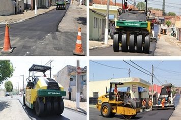 Ruas da Vila Regina recebem novo asfalto