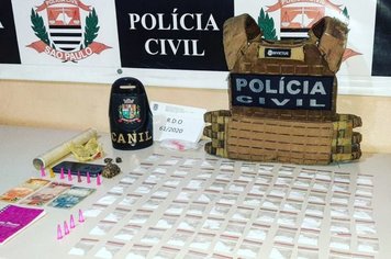 Dia de Operação da GCM apreende drogas, dá apoio à Polícia Civil de Guareí e localiza veículo furtado
