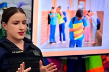Guarda Municipal de Itapetininga promove roda de conversa sobre bullying em escola municipal