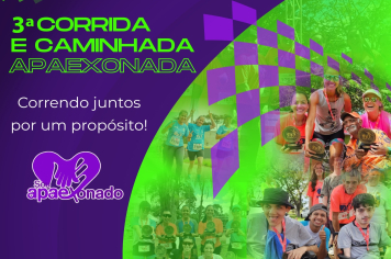 3ª Corrida e Caminhada da Apae neste domingo, dia 1º de junho, deve reunir 1.200 atletas em Itapetininga