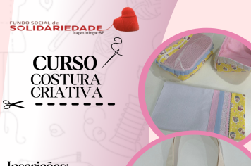 Fundo Social de Itapetininga abre inscrições para curso gratuito de Costura Criativa em Itapetininga