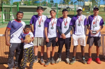 Equipe de Tênis de Itapetininga é vice-campeã nos Jogos da Juventude em Lençóis Paulista