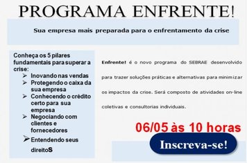 Programa Enfrente traz dicas importantes on line de graça para empresários em tempos de pandemia