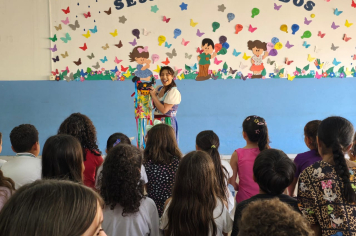 Projeto “Maleta de Histórias: Mitos e Lendas do Mundo” leva cultura e encantamento aos alunos da EMEF Edison de Abreu e Souza