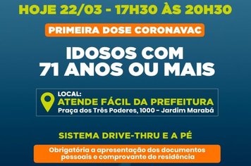 Atenção ao novo calendário para vacinação contra Covid-19 