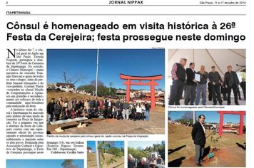 Itapetininga recebe visita histórica do Cônsul Geral do Japão em São Paulo, Yasushi Noguchi