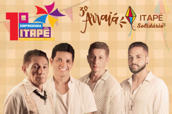 Fátima Fernandes, Rafael Aguiar e Rastapé são as atrações desta sexta no Arraiá Solidário