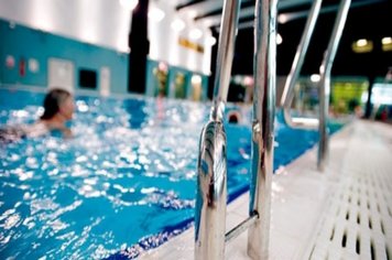 Escola Municipal de Natação participou do Festival no Clube dos Bancários